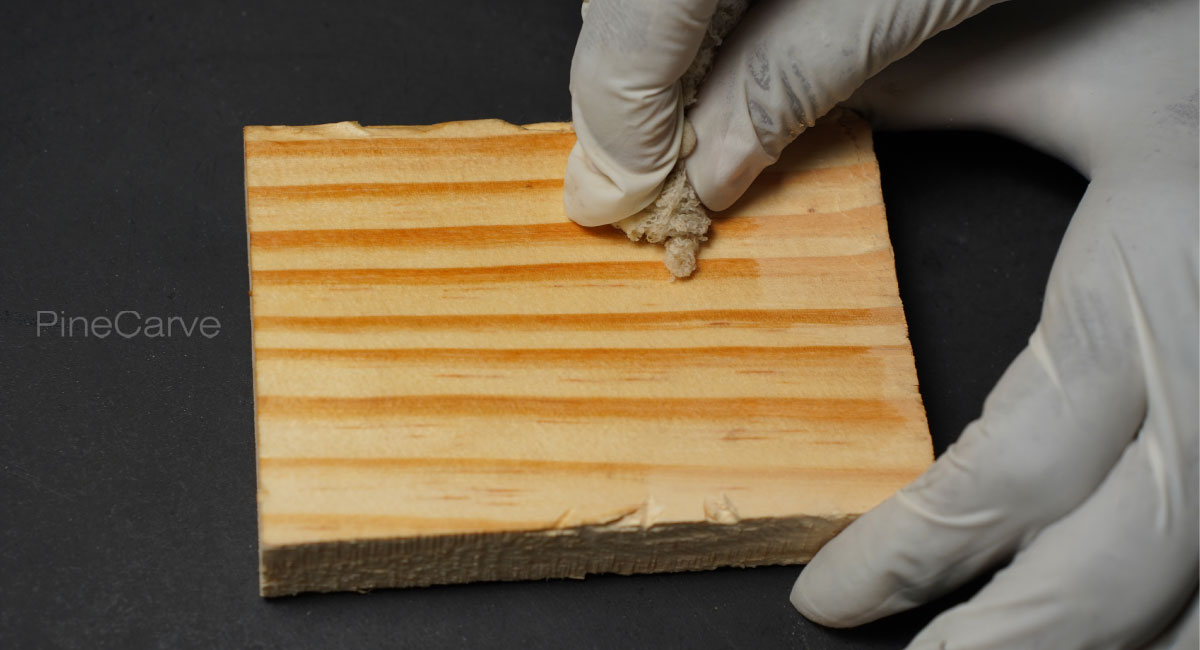 How to Use WipeOn Poly Finish Photo Guide PineCarve