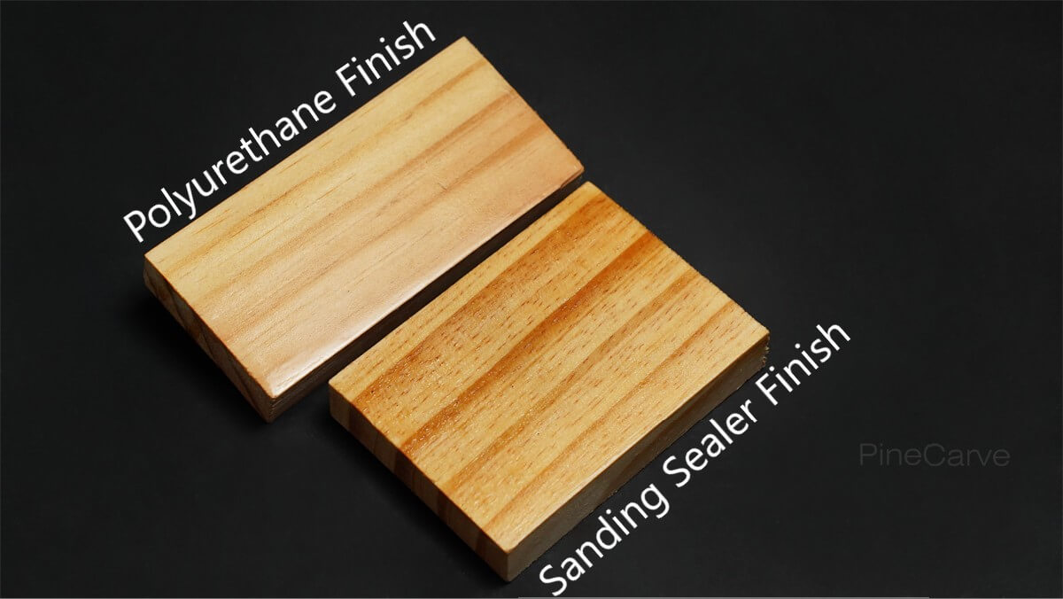 Sanding Sealer vs Polyurethane Tested Results PineCarve